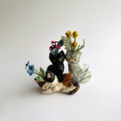 ほっこり癒される　小さな置物たち