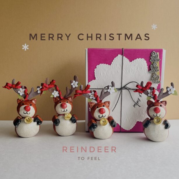 おめかし赤鼻トナカイさん☆