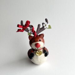 まだ間に合う！可愛いトナカイのオブジェ！クリスマスプレゼントおすすめ。