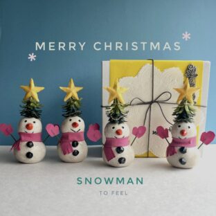 クリスマスツリーな雪だるま☆