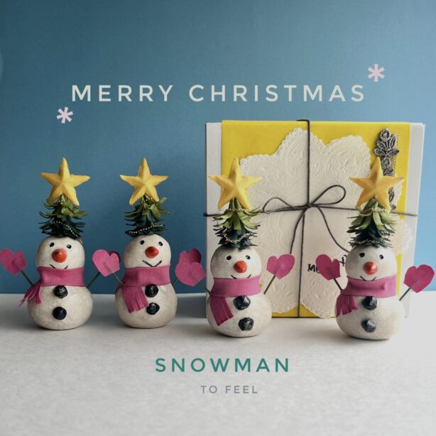 クリスマスツリーな雪だるま☆