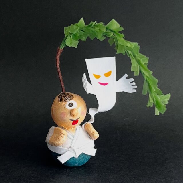 ツユクサのてるてる坊主① | to feel